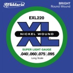 D'Addario EXL220-5 XL 5-String Bass Super Soft/Long String Set