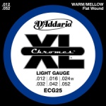 D'Addario ECG25 Chromes Light Electric Guitar Strings