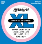 DADDARIO EXL120PLUS Strings, Guitar, D'addario, Xl120+ Super