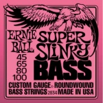 Ernie Ball 2834 Super Slinky Round Wound Bass Strings