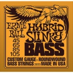 Ernie Ball 2833 Hybrid Slinky Round Wound Bass Guitar Strings