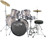 Percussion Plus PP3500MSC 5PC DRUMSET W/CYMBALS/THRONE