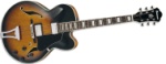Ibanez AF75BS Hollowbody, 3 5/8