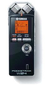 Yamaha  Pocketrak W24 Handheld Recorder
