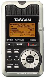 Tascam DR-2D Portable digital recorder with dual recording function