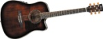 Ibanez AW30ECEDVS Dreadnought Body Solid Spruce Top W/ Electronics