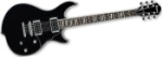 Ibanez DN500KBK Sapele neck/body, block inlay, dual humbuckers