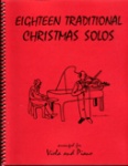 18 Traditional Christmas Solos [flute or oboe or violin & piano]