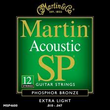 MSP4600 String Guitar Martin Phos Bronze 12 String