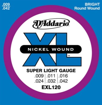 DADDARIO EXL120 Super Light .009-.042