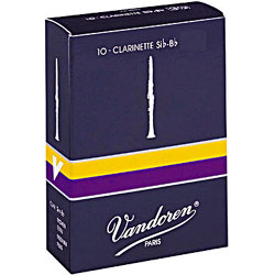 Clarinet Reed - Vandoren #2.5 - 10pk - REVACL2.5