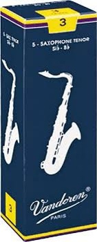 Tenor Sax Reed - Vandoren #3 - 5pk - REVATS3