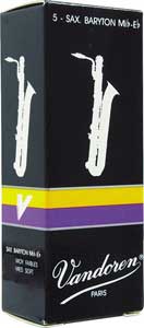 Bari Sax Reed - Vandoren #3 - 5pk - REVABS3