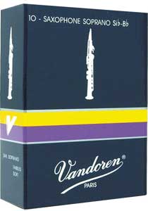 Soprano Sax Reed - Vandoren #3.5 - 10pk - REVASS3.5