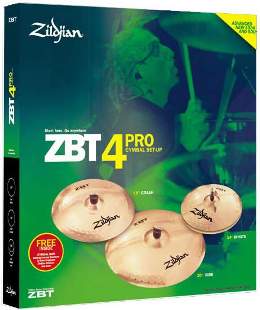 ZBTC4P Cymbal, Zildjian, Zbt 4 Pro Set