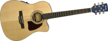 Ibanez AW30ECENT Dreadnaught cutaway solid spruce top, Electronics
