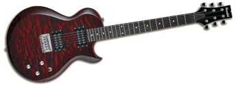 Ibanez GART50QATRB Dual Humbucker, fixed bridge, Quilted ART top