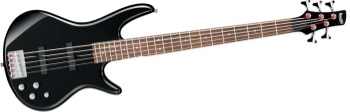 Ibanez GSR205BK 5 String Dual Pickup Chrome hardware