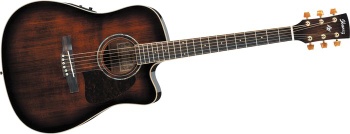 Ibanez AW30ECEDVS Dreadnought Body Solid Spruce Top W/ Electronics