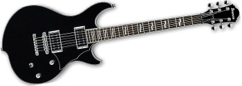 Ibanez DN500KBK Sapele neck/body, block inlay, dual humbuckers