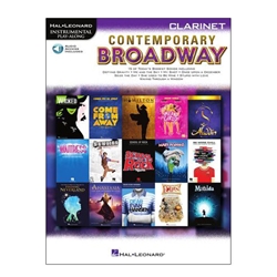 Contemporary Broadway w/online audio [clarinet]