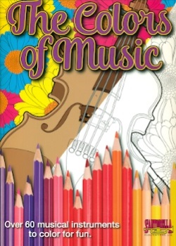 Colors of Music: Adult & Young Adult Coloring Book ColoringBk