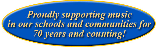 We support music in our schools and communities!