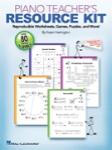 Piano Teacher's Resource Kit [reproducible worksheets]