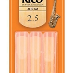 Alto Sax Reed - Rico #2.5 - 3pk - RJA0325