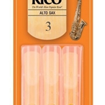 Alto Sax Reed - Rico #3 - 3pk- RJA0330
