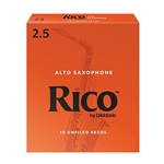 Alto Sax Reed - Rico #2.5 - 10pk