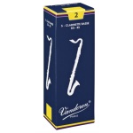 Bass Clarinet Reed - Vandoren #2 - 5pk - REVABC2