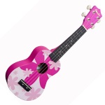 Amahi Pink Flower Soprano Uke