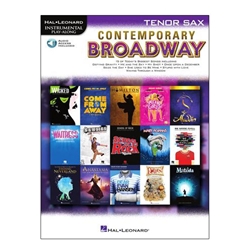 Contemporary Broadway w/online audio [tenor sax]