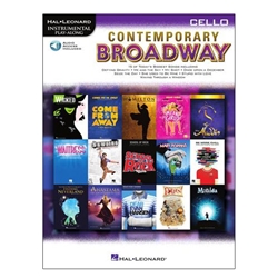 Contemporary Broadway w/online audio [cello]