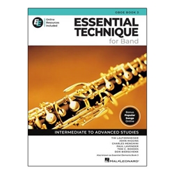 Essential Technique for Band Book 3 – Oboe