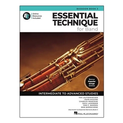 Essential Technique for Band Book 3 – Bassoon