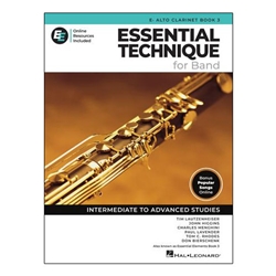 Essential Technique for Band Book 3 – Eb Alto Clarinet