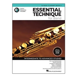 Essential Technique for Band Book 3 – Bb Bass Clarinet
