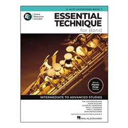 Essential Technique for Band Book 3 – Eb Alto Sax