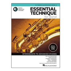 Essential Technique for Band Book 3 – Bb Tenor Sax