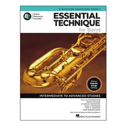 Essential Technique for Band Book 3 – Eb Baritone Sax