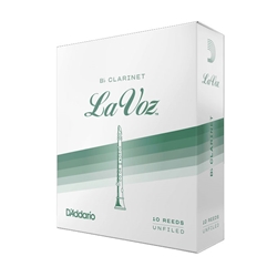 Clarinet Reed - LaVoz Medium Hard - 10pk - RERRLVCLMH