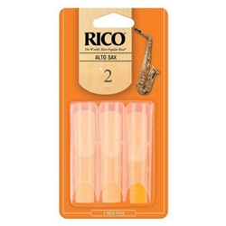 Alto Sax Reed  - Rico #2 - 3pk - RJA0320