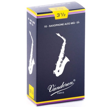 Alto Sax Reed - Vandoren #3.5 - 10pk