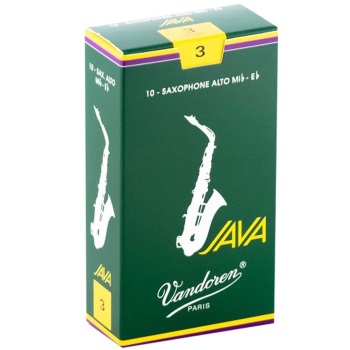 Alto Sax Reed - Vandoren Java #3 - 10pk - REVAJAVAAS3