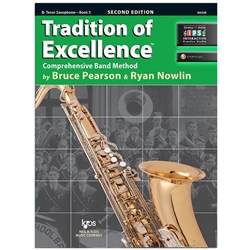 Tradition of Excellence Book 3 [tenor sax]