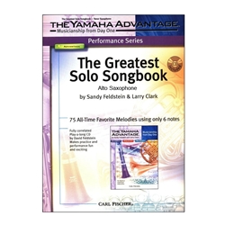 Greatest Solo Songbook w/cd [alto/bari sax] Alto Sax