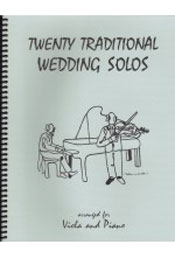 Twenty Traditional Wedding Solos [viola]