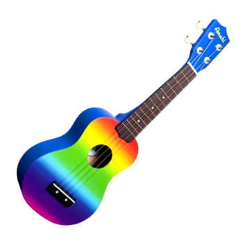 Amahi Gradient Rainbow Soprano Uke